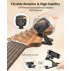 New Bee Guitar Tuner Clip-On Rechargeable with Color Screen 360°
