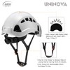 UNINOVA Safety Hard Hat with Visor - ANSI Z89.1 Approved