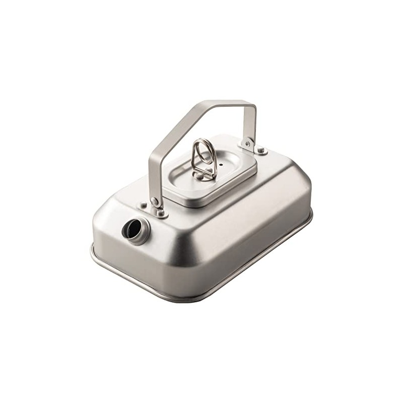 BUNDOK BD-915 Aluminum Kettle L for Outdoor Use, Lightweight, 20.3