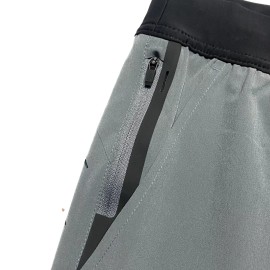 TEN THOUSAND Mens 5in Interval Shorts Lined Irongate Grey XXL (MSRP $68)