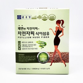 Chong Kun Dang Psyllium Husk Dietary Fiber 6g x 30 packets / 종근당 차전자피 식이섬유 6g x 30포