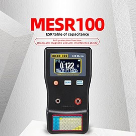 Ticfox MESR-100 Auto Ranging ESR Capacitor Low Ohm Meter Capacitive Resistance Tester 0.001 to 100R
