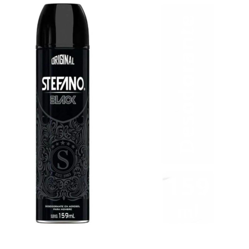 Stefano Men Deodorant Black / Cosmo /MidNight 159 ml EAch