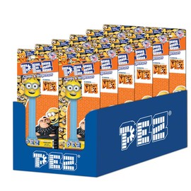 PEZ Candy Candy Candy Despicable Me Assortment, 0.87 Oz (Blister Pack Of 12)