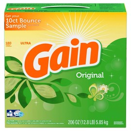 Gain Gain Ultra Powder Laundry Detergent, Original (206 oz., 180 loads)