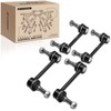 A-Premium Set of 4, Front & Rear Sway Bar Links