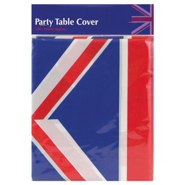 Union Jack Theme Party Plastic Tablecloth Table Cover 120x180 King's Coronation