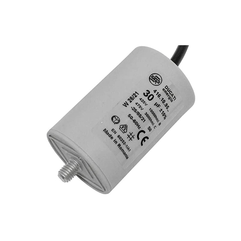 Lumonic Start-up capacitor 416.10.95 B [incl. cable 35cm] | motor