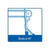 Imperial Tool 364-FHB04 Swivel Handle Tube Bender for 1/4" O.D.