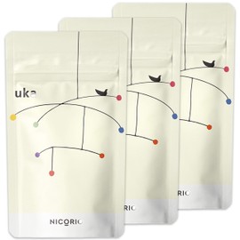 NICORIO uka Enzyme Supplement, Enzyme Koji Supplement, Bacterial Active Resistant Protein, 3 Bags (3 Bags)