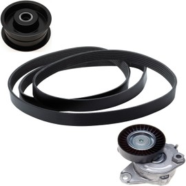 ACDelco ACK060947K2 Professional Automatic Belt Tensioner and Pulley Kit with Tensioner, Pulley, and Belt