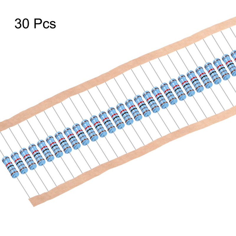 uxcell 30Pcs 18K Ohm Resistor, 2W 1% Tolerance Metal Film