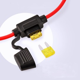 DC 72V 60V 48V 36V 24V 20V 18V Step Down to 12V 20A 240W Buck Converter Golf Cart Voltage Regulator Reducer Transformer with Fuse(Input: 18V-72V)