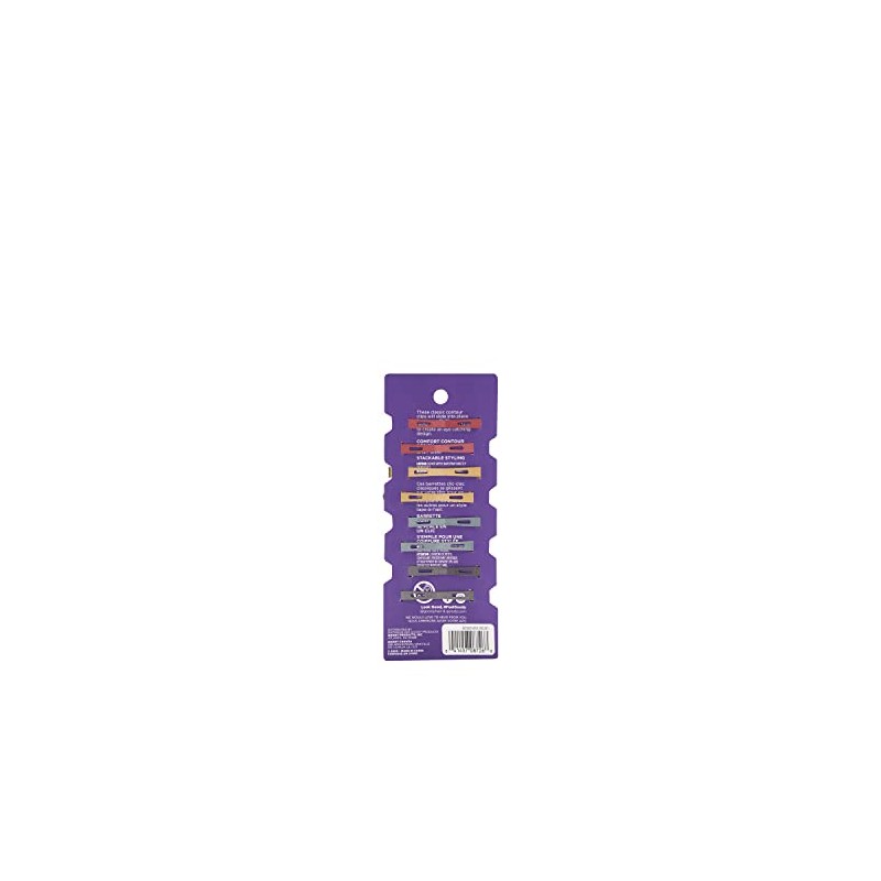 Goody Corporate Future Primal Clips de contorno ovalados, grandes, 8