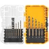 DEWALT DW1163 Juego de 13 Brocas Óxido Negro