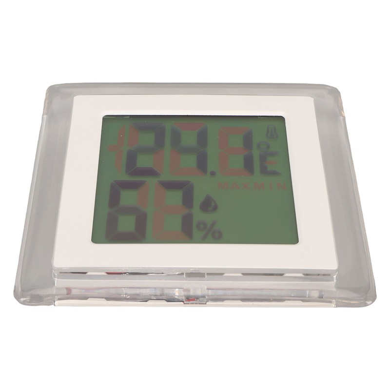 Digital Thermometer Hygrometer High Accuracy Symbols Display Backlit Temperature Humidity