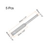 sourcing map 5pcs Diamond Chainsaw Sharpener Bits 3/16" 4.8mm Cylinder