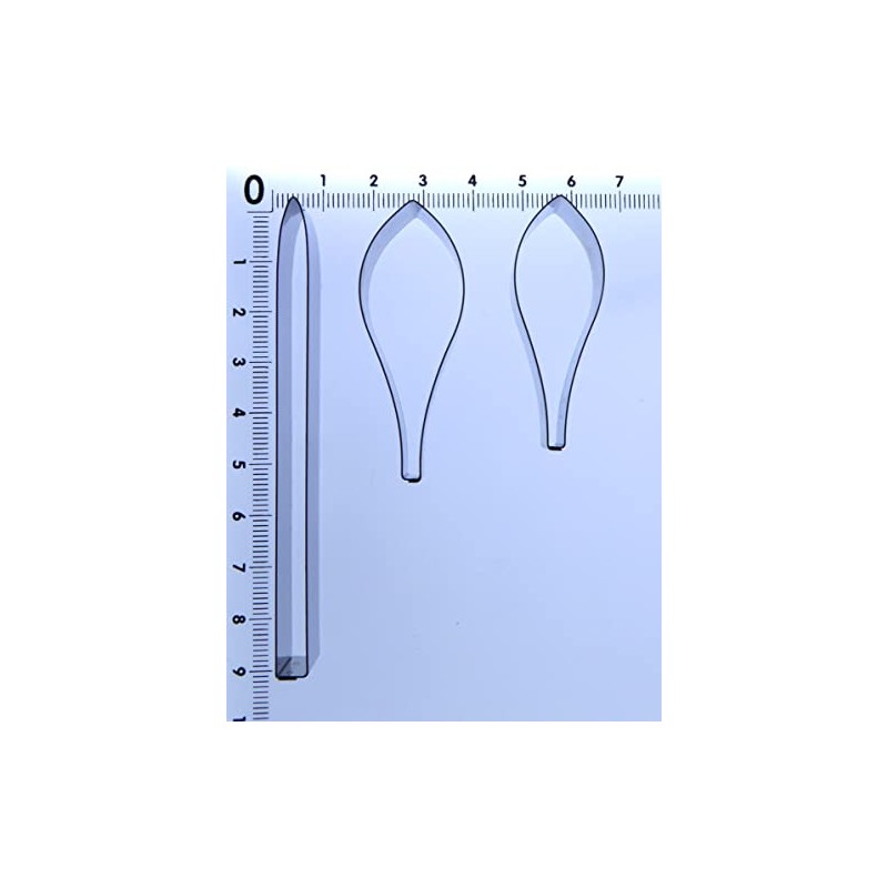 Crocus and Leaf Sugarcraft Cutter Set - Stainless Steel -