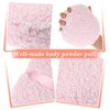 Body Powder Puff, 6" Large Powder Puff with Container Oversize
