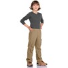 CQR Kids Youth Hiking Cargo Pants, UPF50+ Quick Dry Outdoor