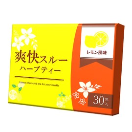 Refreshing Through Herbal Tea, Lemon Tea, 30 Packets, Tea Bags, 11 Kinds of Carefully Selected Herbs