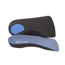 3/4 Orthotic Insole Support Weak and Fallen Arches Helps Many Medical Problems (11-13) Blue