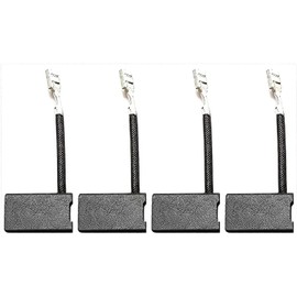 NOQUKA 381028-08 381028-02 Precision Carbon Brush，Replacement for DeWalt Circular and Miter Saws - Compatible with DW703,DW708, DW717, DW718, DW744XRS, DWS780, DW744XRS(4-Pack)