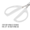 Joyce Chen Original Unlimited Kitchen Scissors with White Handles