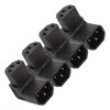 4pcs IEC320 C14 to IEC320 C13 Power Adapter Professional C14
