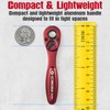 CROM 1/4-inch Drive Mini Ratchet - 72-Tooth 1/4 Socket Driver