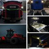 Adzoon LED Tractor Lights 2PCS 6 Inch 10000LM 12v LED