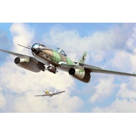Hobby Boss 080377 1/48 Me 262 A-2a/U2 Messerschmitt Modellbausatz, verschieden, 1:48 Scale