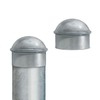 VIVIDA 1-3/8" Fence Post Caps, Chain Link Post Caps, Galvanized