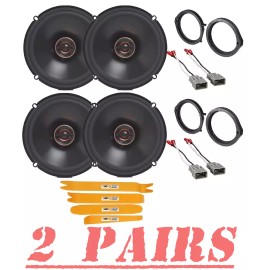 US Domestic Vehicles Only Infinity REF6532ex 6-1/2in. Front & Rear Speakers for 2008-2022 Honda Accord