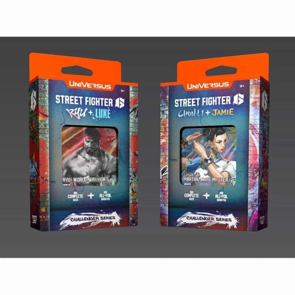 UniVersus Challenger Series Street Fighter 6 Set of 2 Starter