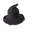 Luoke Women Summer Witch Cotton Sun Hat Foldable Costume Ball
