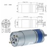 Planetary Gear Motor Reduction Stable Performance Large Torsion Low Noise