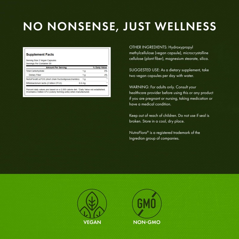 Swanson Prebiotic + Probiotic Fiber - Natural Supplement Promoting Digestive