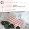 4 PCS Baby Pink Taper Candles - Rose Scented Candles