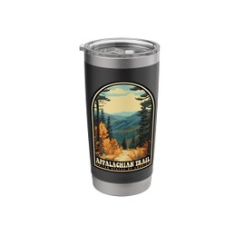 Appalachian Trail Hiking Retro Travel Stainless Steel Insulated Tumbler