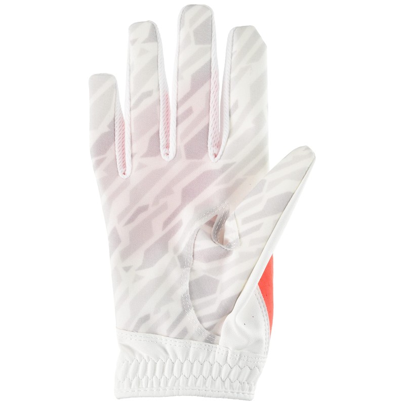 pwr grip glove (right hand)/bright, bright white/puma red
