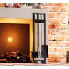 Fire Beauty Fireplace Tools Set 5 Pieces Fireside Accessories Fire