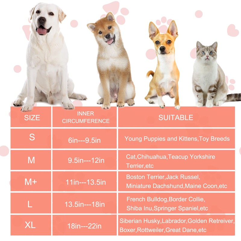 Inflatable Dog Cone Collar with Enhanced Anti-Licking, Soft Neck Donut