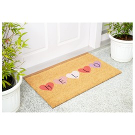 Calloway Mills 107251729 Heart Hello Doormat 17" x 29"