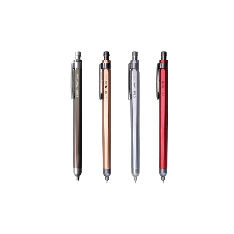 Auto Roller Gel Ballpoint Pen GS01 Silver GS01-G5-SV