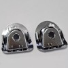 Mustang UPR 4pc CHROME Door Lock Knob Kit Compatible w/