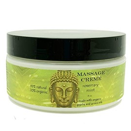Rosemary Mint 8 oz Buddhalicious Massage Creme