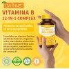 Gwynne Complejo Vitamina Receta B12 Colina Magnesio Inositol Apoyo Energía