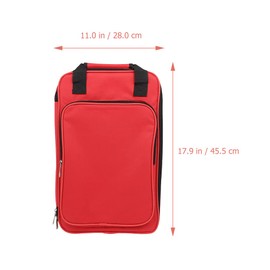 MILISTEN Drum Hammer Case Drum Stick Bag Drumstick Bag Storage Drum Stand Oxford Cloth Percussion Stick Bag