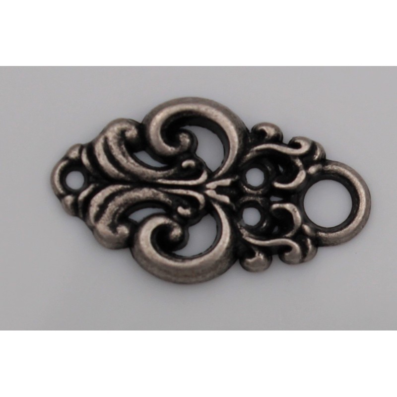 Hartmann-Knöpfe 4 pieces (2 pairs) pretty bodice hooks bodice eyelets